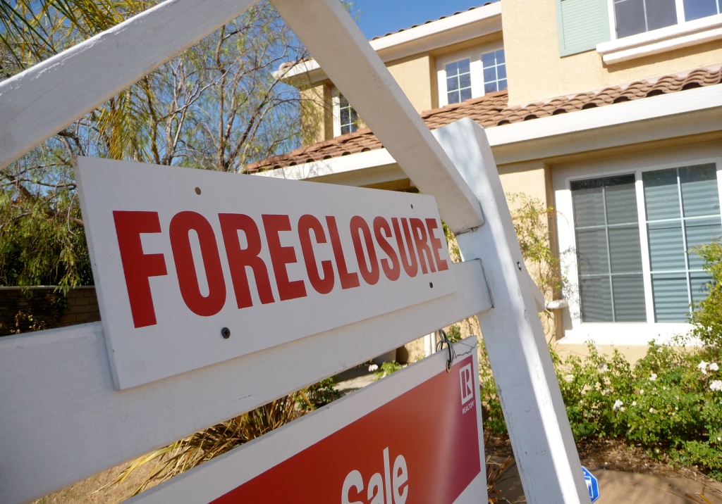 facing foreclosure