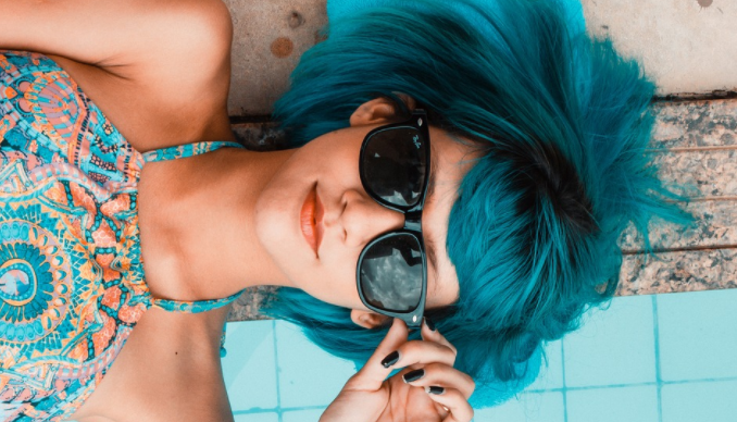 large sunglasses